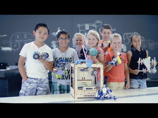 Ultimaker for Education: Inspiring Curious Minds - 3D Printing Promo