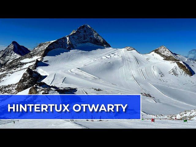  Lodowiec Hintertux w Austrii otworzył sezon 24/25