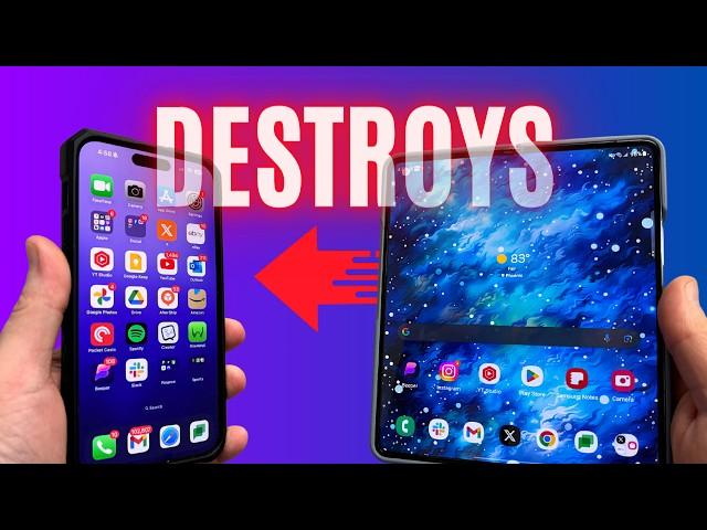 Trading Galaxy Z Fold 5 For the iPhone 15 Pro Max Was a Terrible Idea