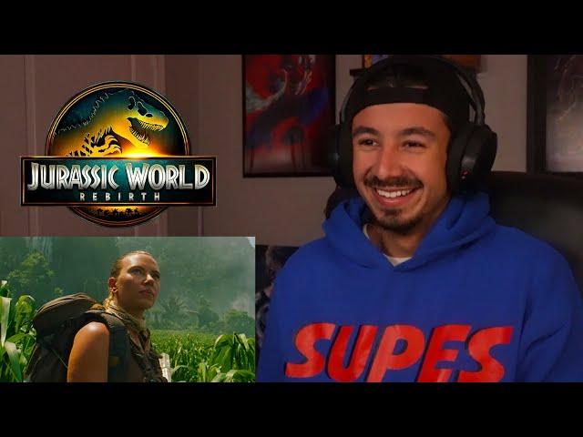 JURASSIC WORLD REBIRTH TRAILER REACTION!