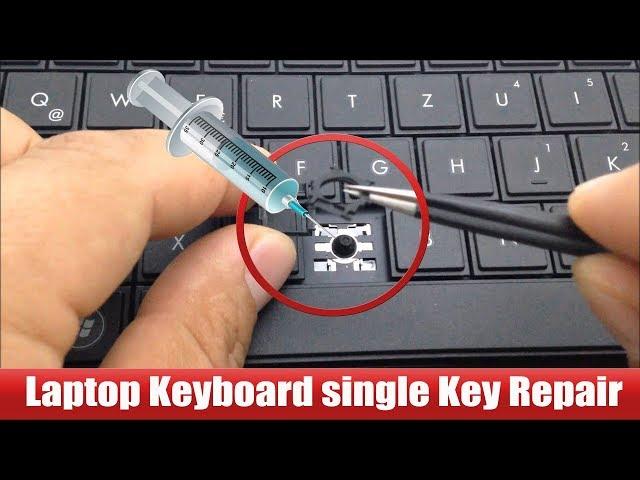 Laptop Keyboard key repair very easy way.