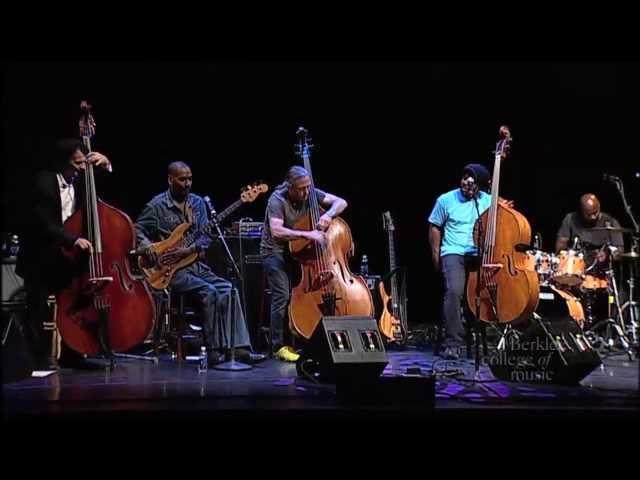 John Patitucci, Victor Wooten, Victor Bailey, and Steve Bailey in concert