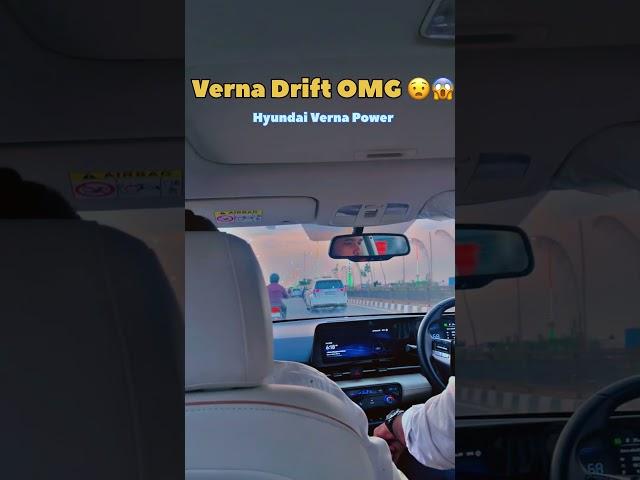 Hyundai Verna Power Drift || Hyundai Verna Power || Verna Top Speed Test || Verna Stability test ||