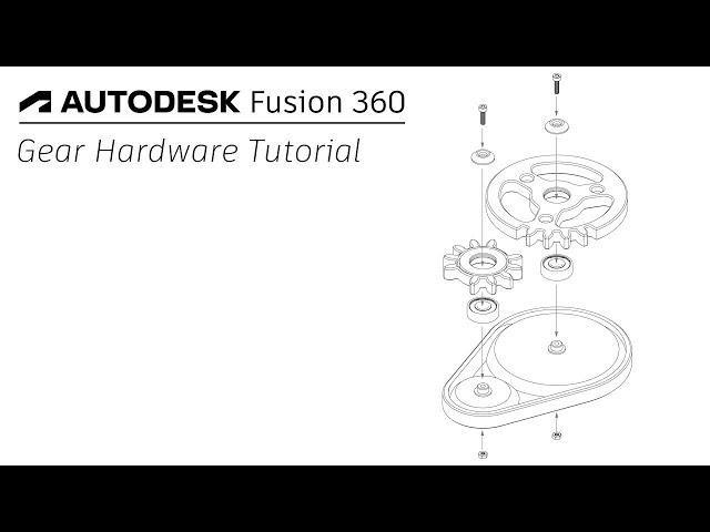 Fusion 360 Gear Hardware Tutorial