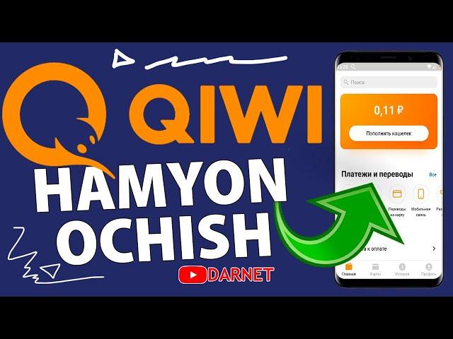 QiWi hamyon ochish | 0 dan ro'yxatdan o'tish