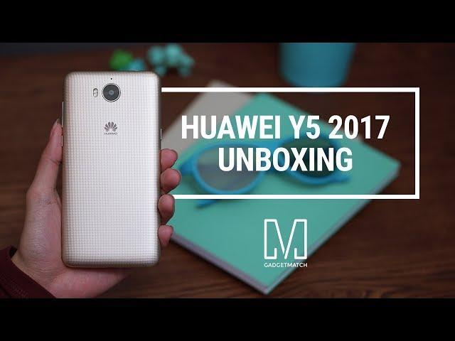 Huawei Y5 2017 Unboxing & Hands On