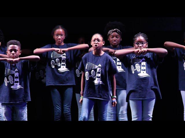 Fitzgerald Elementary School B.E.A.M. Steppers performance at EEE Conference