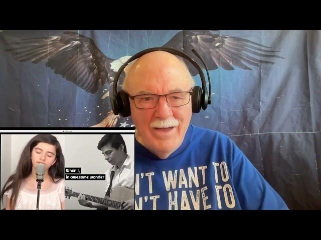 Angelina Jordan - How Great Thou Art - Requested reaction