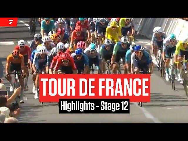 Tour de France 2024 Stage 12 Highlights