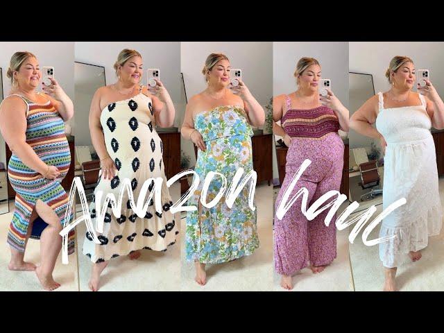 NEW PLUS SIZE AMAZON FASHION FINDS *try on haul*