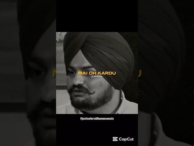 Sidhu mossewala song || Personality  #sidhu #trend #automobile