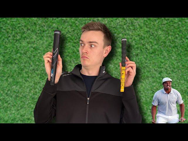 I regrip my clubs with Bryson Dechambeau jumbomax grips