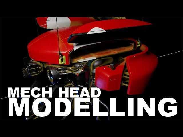 MECH HEAD MODELLING | Blender 2.90