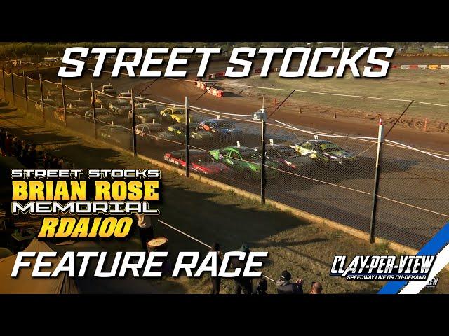 Street Stocks | Brian Rose Memorial - Ellenbrook - 22nd Sep 2024 | Clay-Per-View