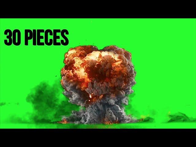 Explosion Green Screen Effects / Patlama Green Screen Efektleri