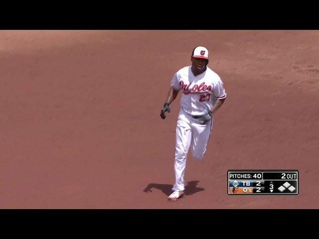 TB@BAL: Young belts his second solo homer of the game