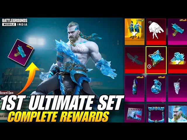 Bgmi Next Ultimate Set | New UZI Glacier Gun In Bgmi/Pubg | Next Returning Ultimate & Gun Skin BGMI