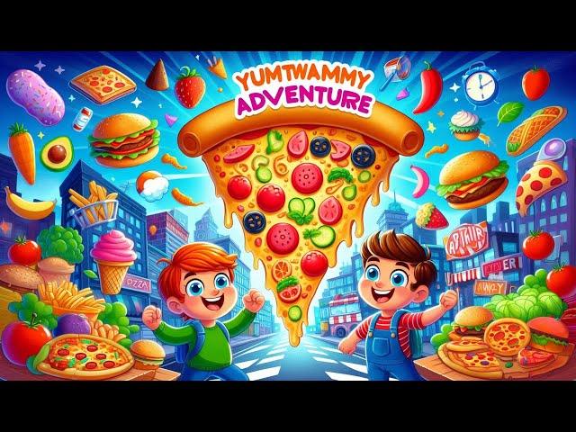 Julia and Alex's Yummy Adventure | Learn with Fun | Animated Educational Videos for Children