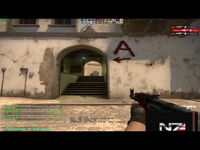 CS:GO Headshot Only Deathmatch 115:32 K/D