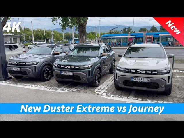 Dacia Duster 2024 Journey vs Extreme (Exterior - Interior)