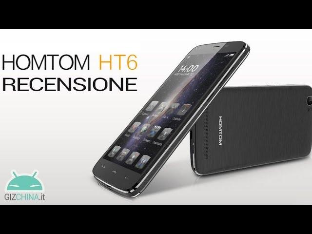 Homtom HT6 (batteria 6250mAh) recensione in italiano by GizChina.it