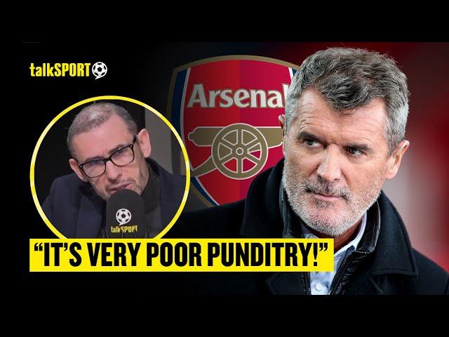 Martin Keown HITS OUT At Roy Keane For Questioning Arsenal MENTALITY! 