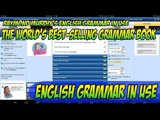 How To Use English Grammar in Use App Written By Raymond Murphy On Your Android Devices EASY GUIDE