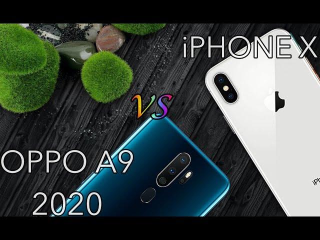 IPHONE X vs OPPO A9 2020 | MAX CAMERA TEST, MAX SPEED TEST COMPARISON