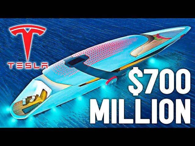 The $700 Million Tesla Mega Yacht