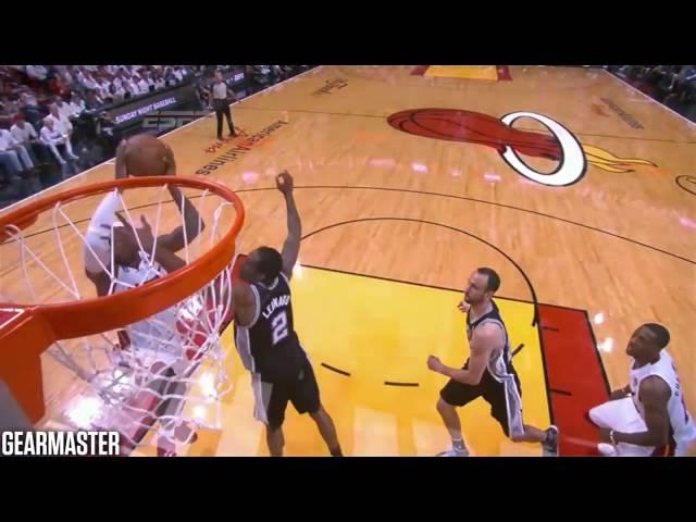 2013 NBA Finals - San Antonio vs Miami - Game 6 Best Plays