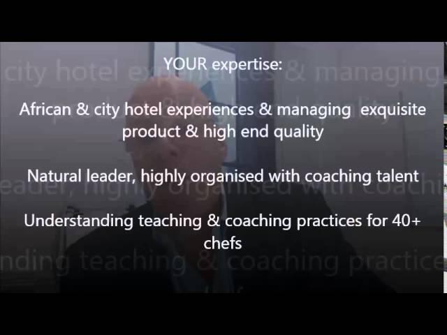 Executive Chef- Southern Africa & Luxury Hotel- US$54K