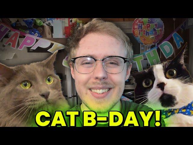 Throwing My Cats a BIRTHDAY PARTY!