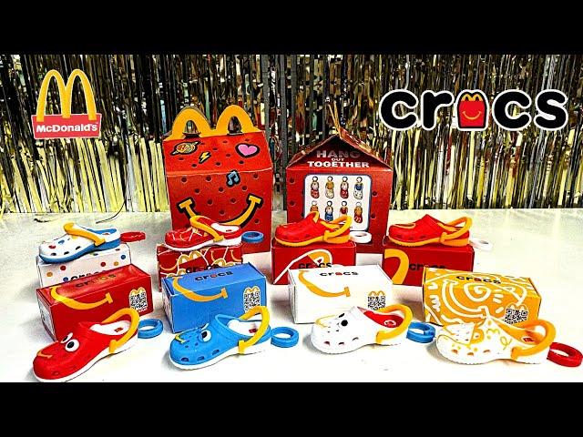 McDonald’s Crocs Collab Happy Meal Collection! All 8 Toys ️