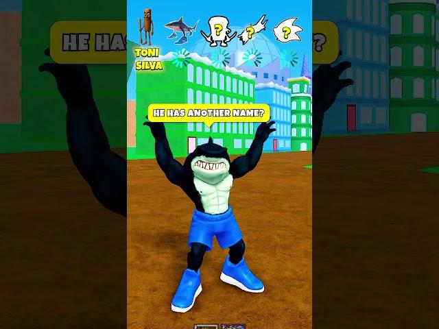 He can SEE the REAL NAME of the BRAINROTS in the BLOX FRUITS!  #shorts
