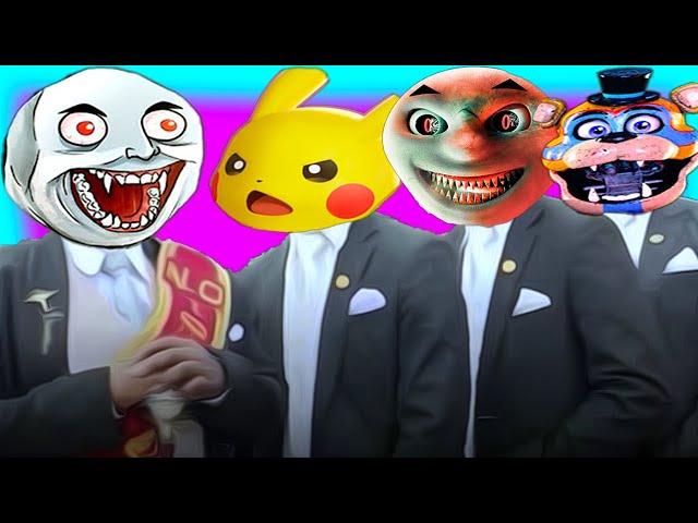 Cursed Thomas & Pikachu & FNAF -  Coffin Dance Song Meme (Cover)