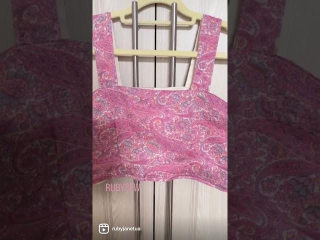 Reversible Crop Top