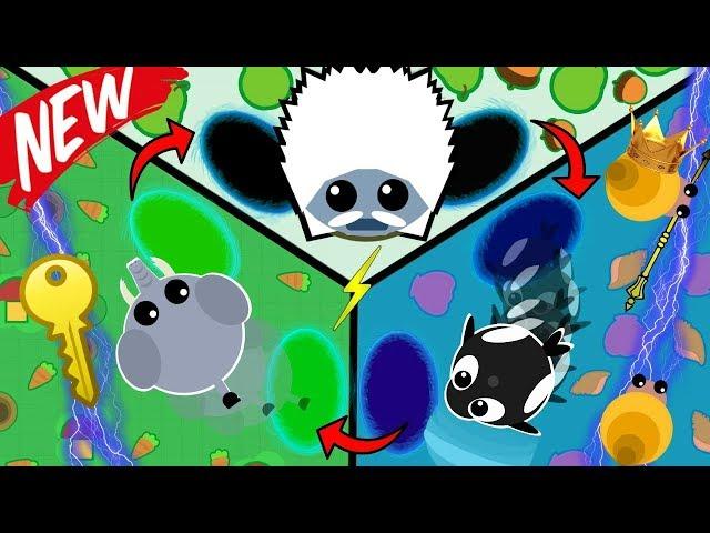 MOPE.IO 3X BIOME TELEPORTATION! *NEW* CHALLENGE MOPE / TAIL BITING BLACK DRAGON (Mope.io Gameplay)