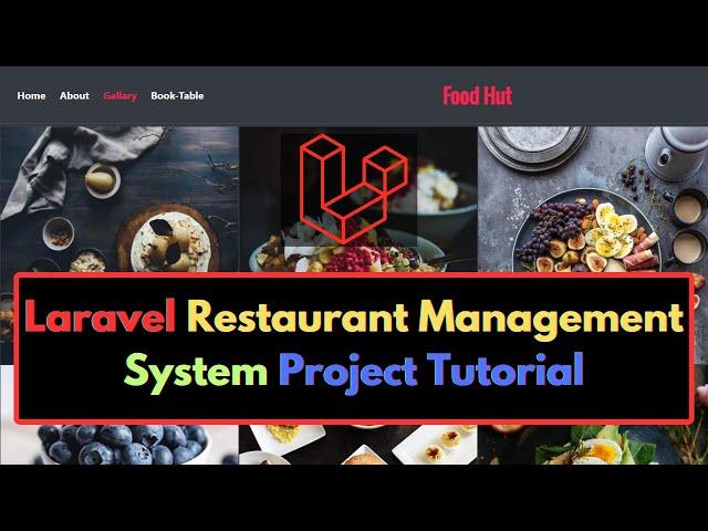 Laravel Restaurant Management System Project Tutorial | Creating Laravel Project