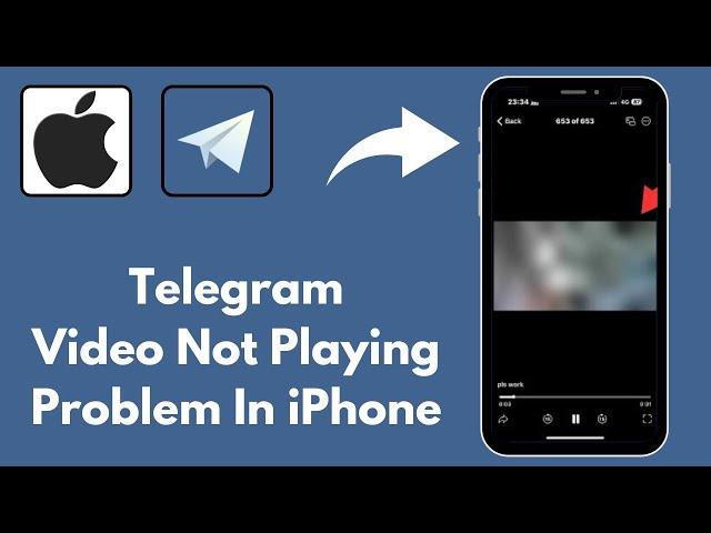 Telegram Video Not Playing Problem In iPhone