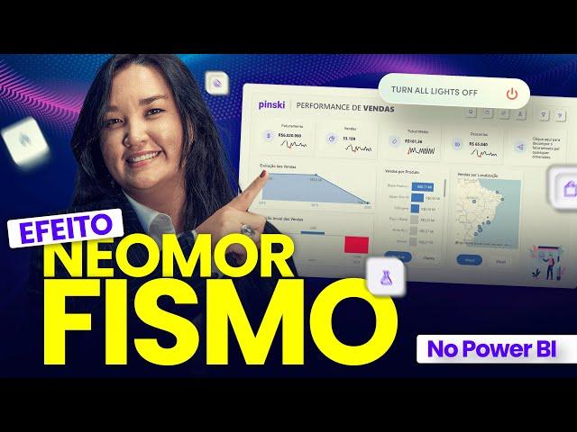 Transforme seus Dashboards com Efeitos de Neomorfismo no Power BI!