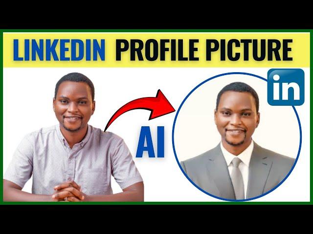 Make Professional Linkedin Profile Picture with AI