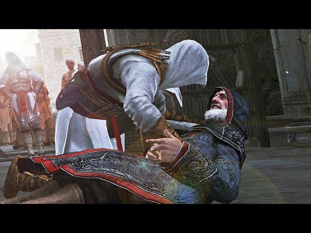 Secret Al Mualim Death Scene in Assassin's Creed Revelations