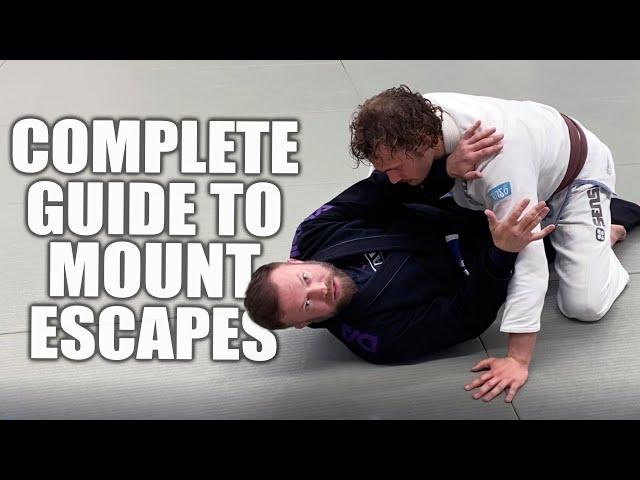 Complete Guide to Escaping The Mount | Jiu-Jitsu Escapes