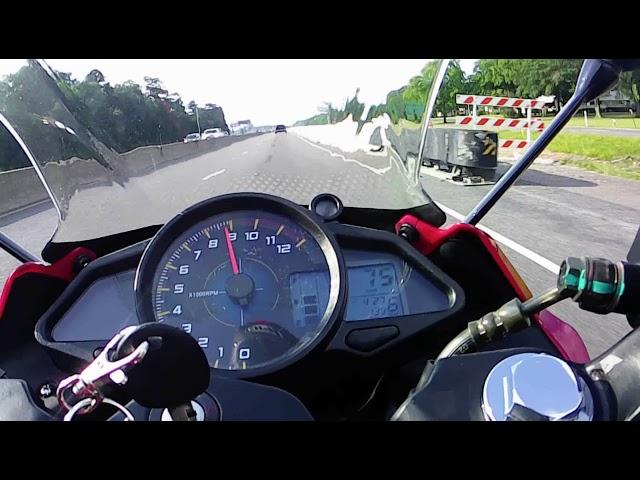 Basic Top Speed Run On Lifan KPR 200