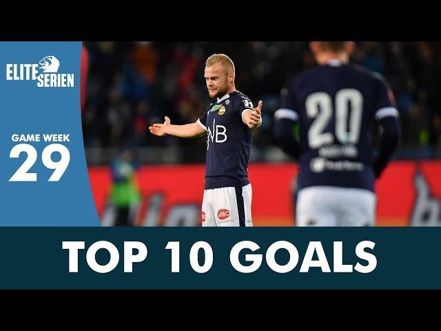 TOP 10 GOALS ● Game week 29 ● Eliteserien