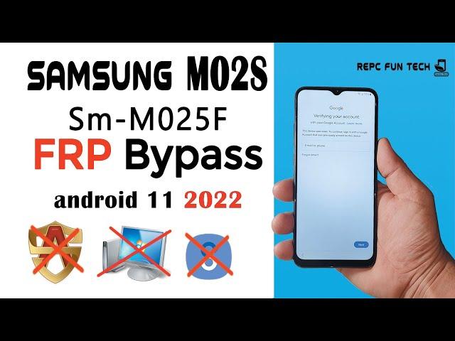 samsung m02s frp bypass without pc | samsung android 11 frp bypass without alliance x