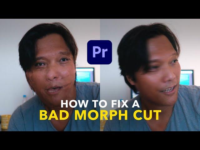 How to fix a BAD MORPH CUT Transition | 3 Ways to create MOTION BLUR in Premiere Pro