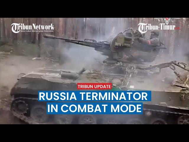 Russia shows footage of BMPT Terminators neutralise a large number of Ukraine servicemen