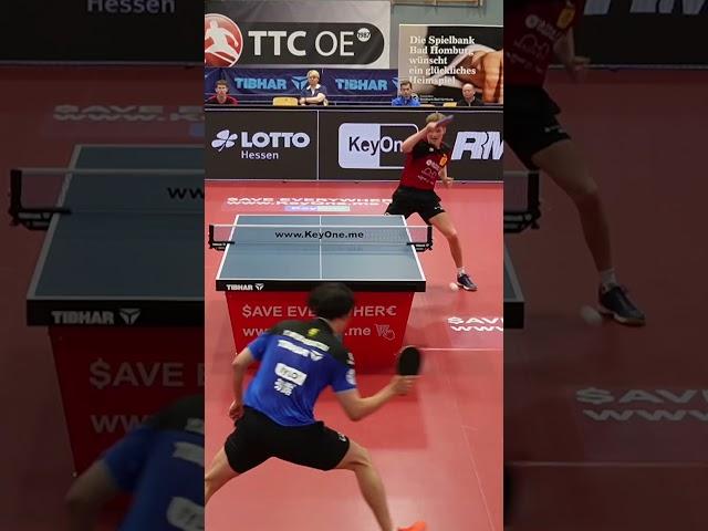 Wenn ein Abwehrspieler zu viel angreift  #shorts #ttbl #tabletennis