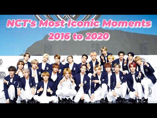 NCT's Most Iconic Moments from 2016 to 2020